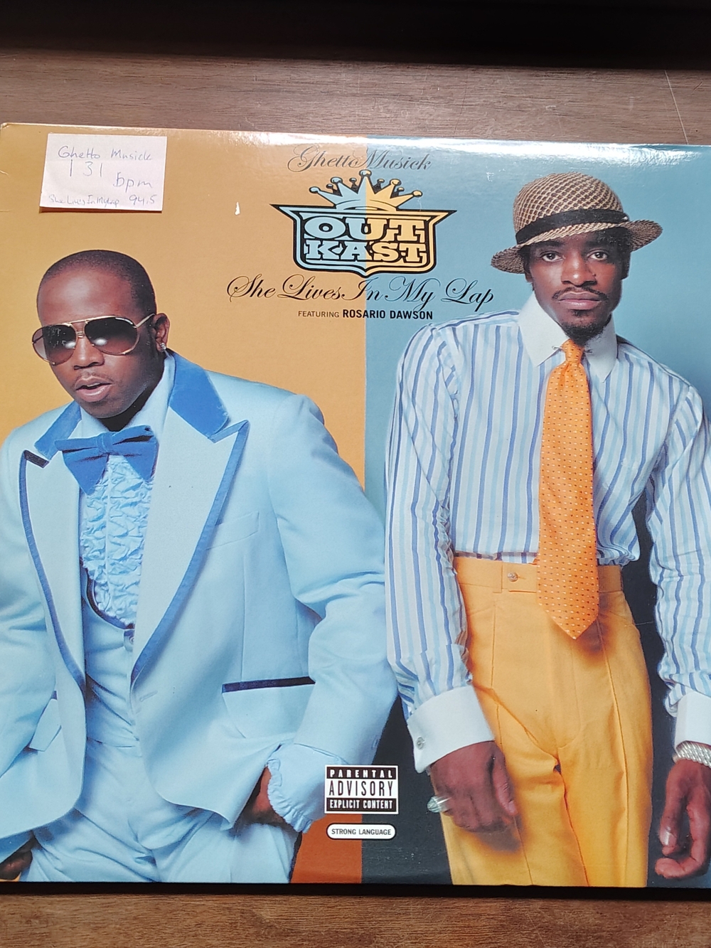 OutKast - Ghetto Musick / She Lives In My Lap - Arista - 82876-54249-1 - Vinyl